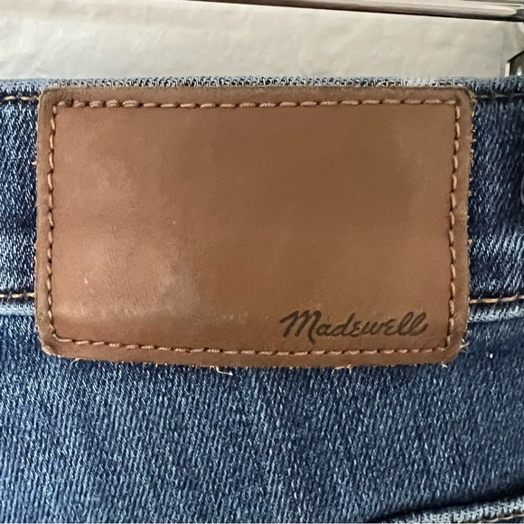 Madewell Blue Denim 10” High-Rise Skinny Jeans, Size 26 - Picture 6 of 7